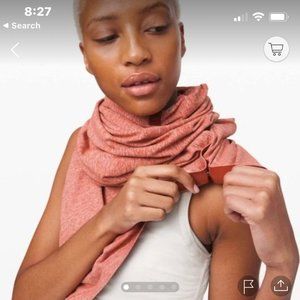 LULULEMON Vinyasa Scarf Rulu Heathered Mag…